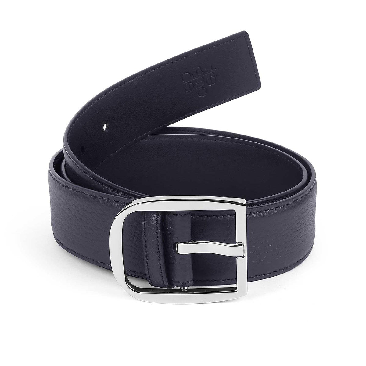 Caeser Blue Genuine Leather Belt For Men Tresmode