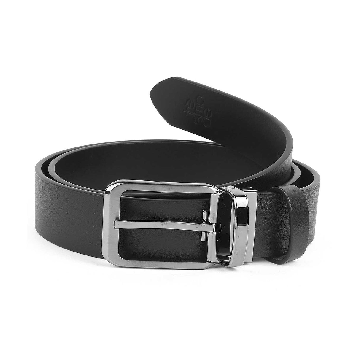 Alexander Black Genuine Leather Belt For Men Tresmode