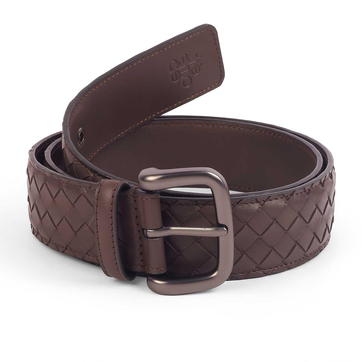 Newton Brown Genuine Leather Belt For Men Tresmode