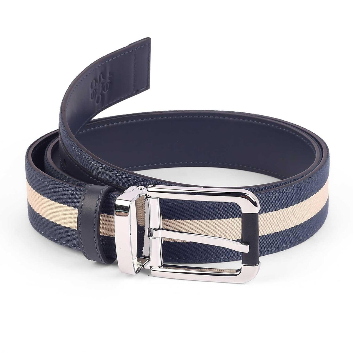 Lincoln Blue Genuine Leather Belt For Men Tresmode