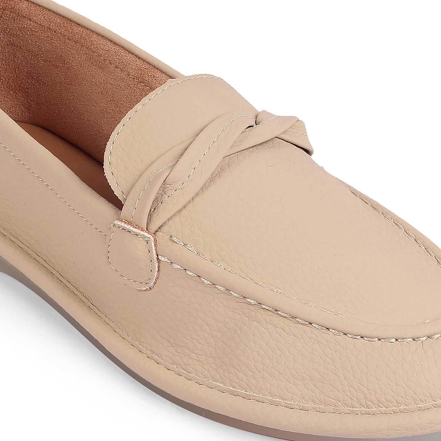 Buy Beige Women's Loafers The Yorko Beige Tresmode