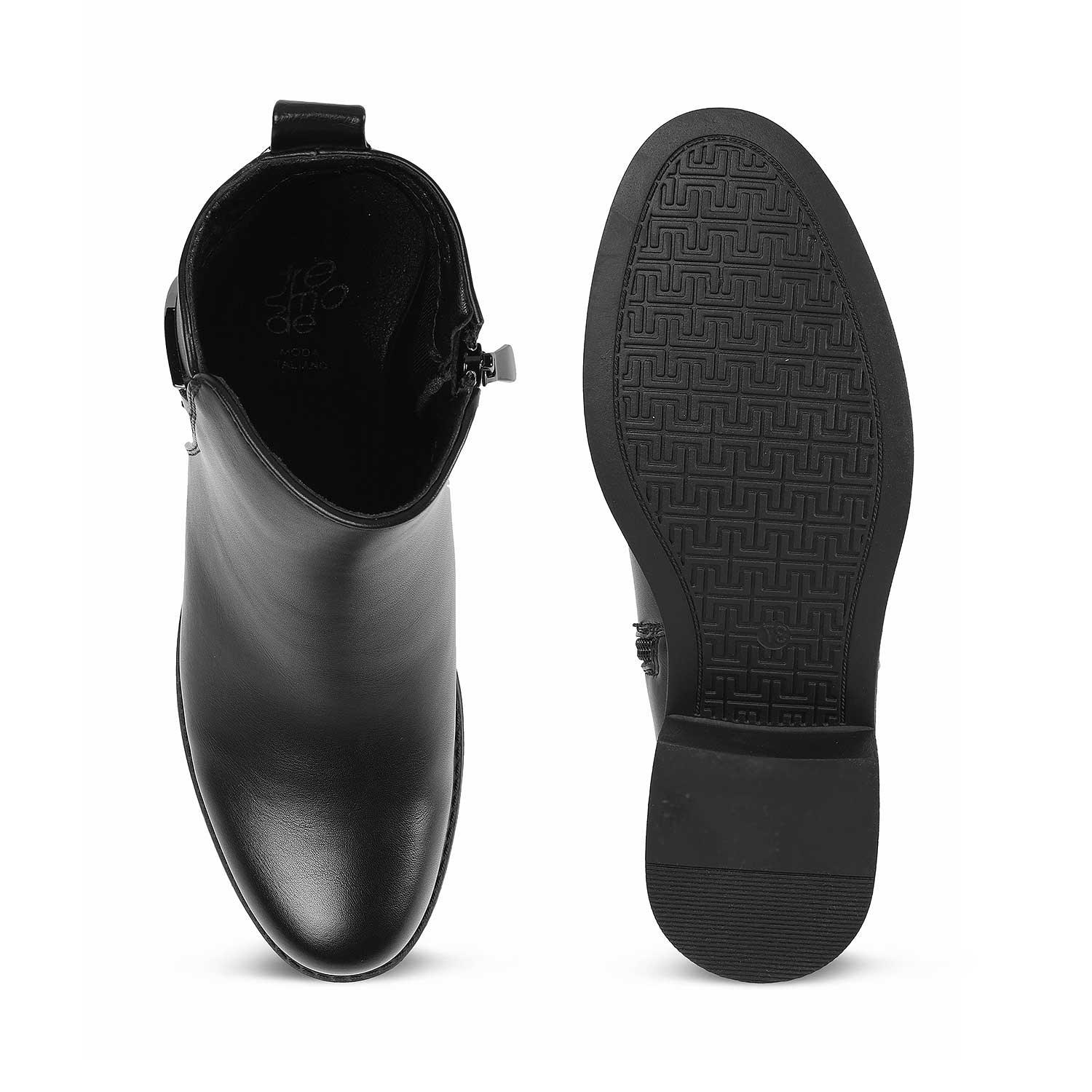 Buy Black Women's Boots - The Zurich Black | Tresmode