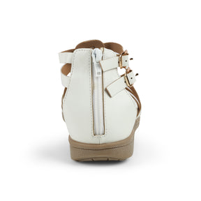 Women's Round Toe-shape Platform Flats Tresmode