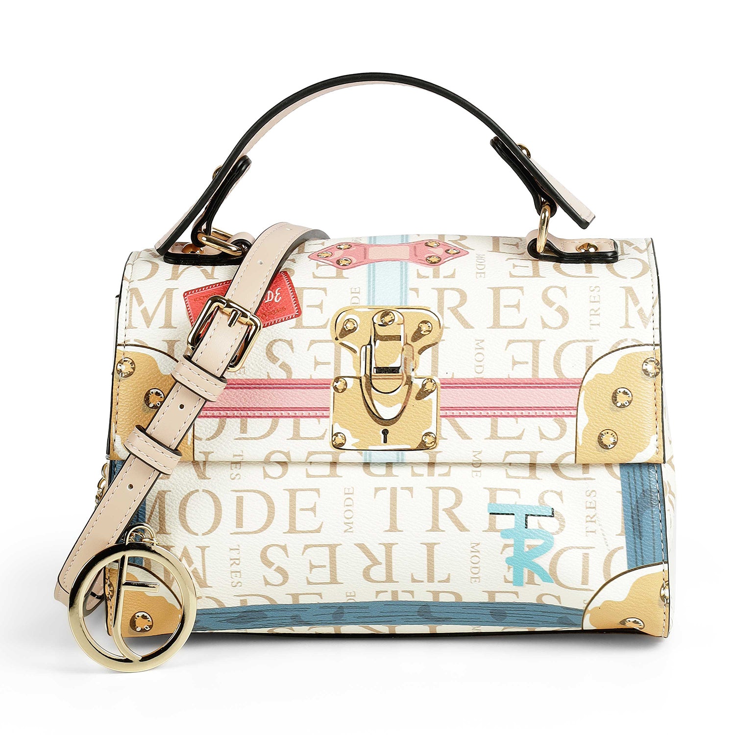 Tresmode Calvi Beige Women's Sling Bag