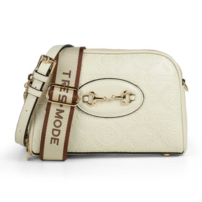 Tresmode Bergen White Women's Sling Bag