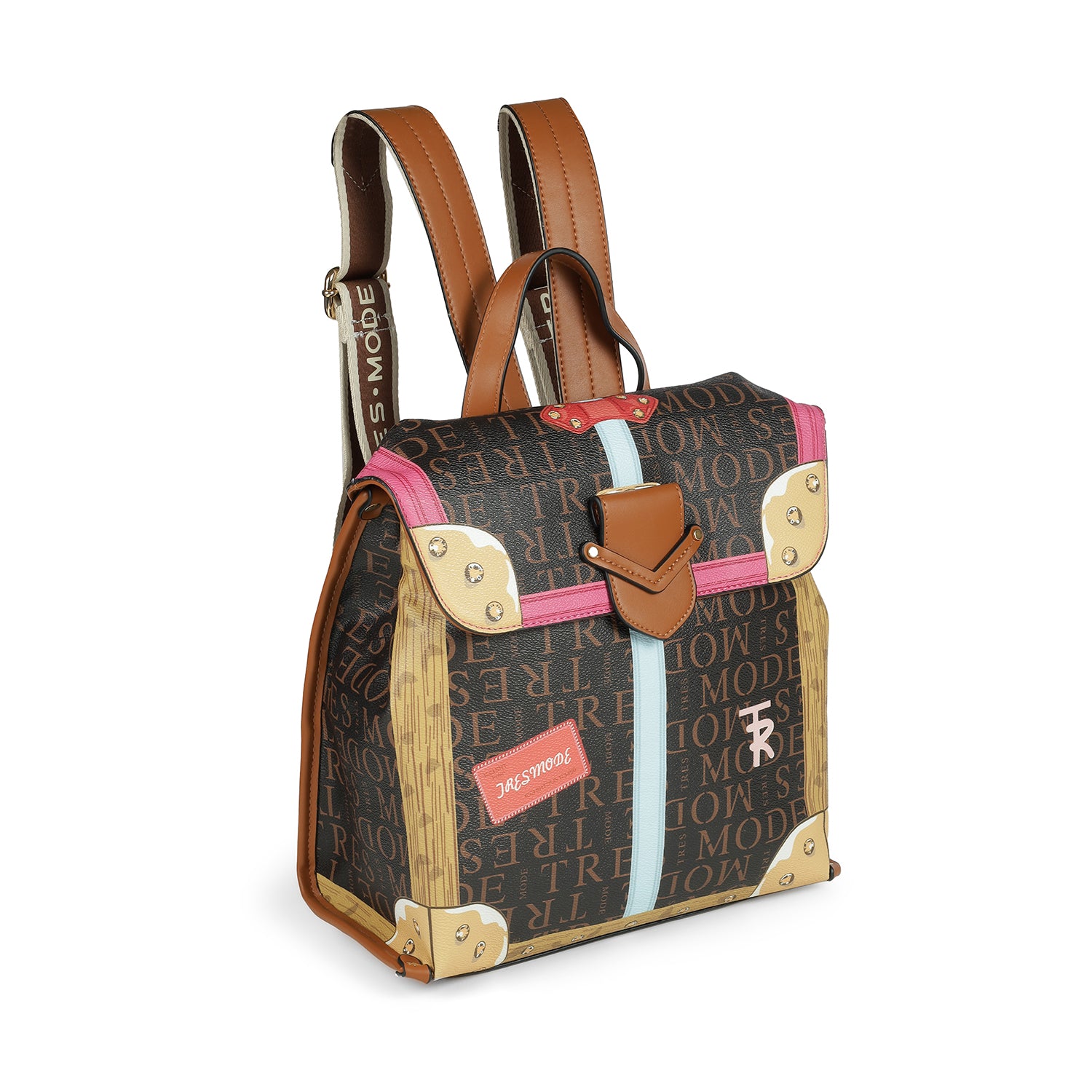 Tresmode Zagreb Brown Women's Backpack