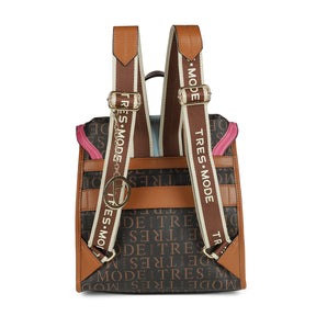 Tresmode Zagreb Brown Women's Backpack