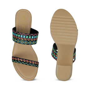 Women's 8-cm Block Heel Sandals Tresmode