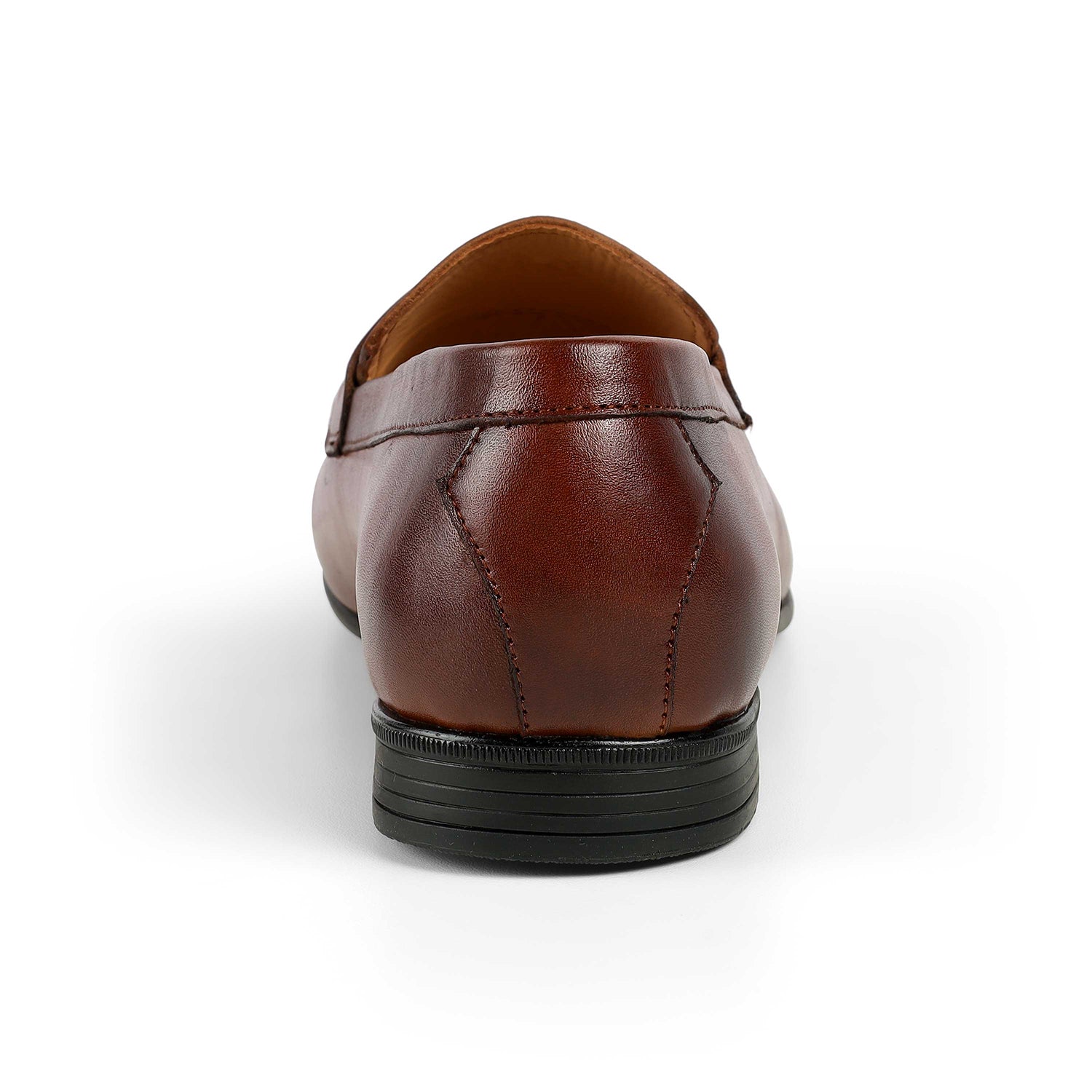 Tresmode Cosc Brown Men's Leather Penny Loafers