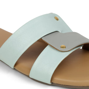 Tresmode Irun Blue Women's Casual Flats