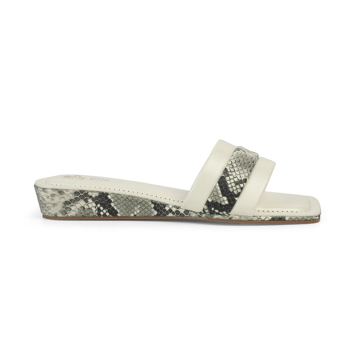 The Jelew White Women's Dress Mule Sandals Tresmode