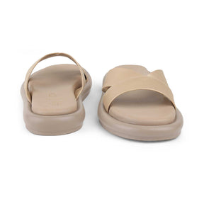 Tresmode Lalita Gold Women's Casual Platform Flats