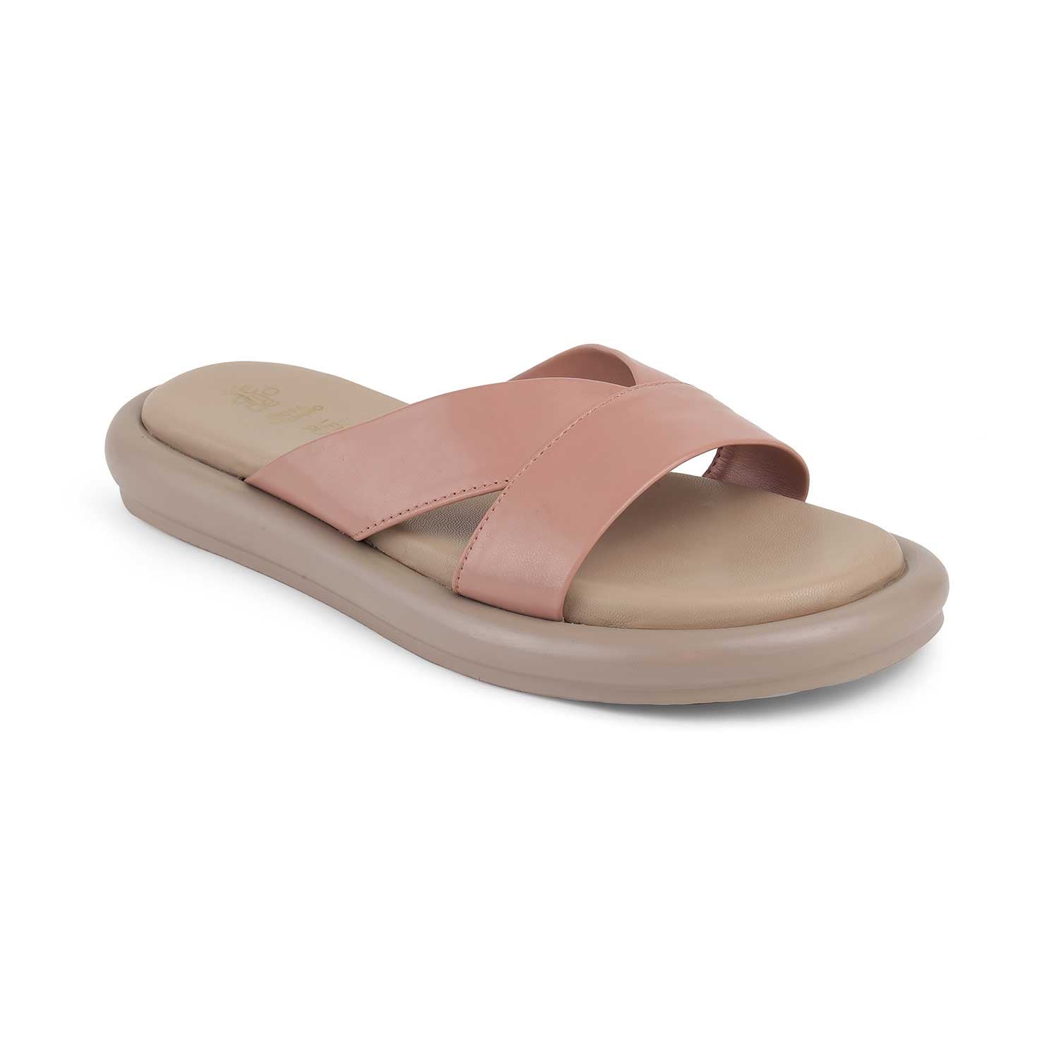 Tresmode Lalita Pink Women's Casual Platform Flats