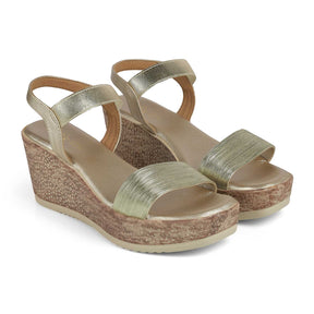 Women's TPR Sole Wedge Heel Sandals Tresmode