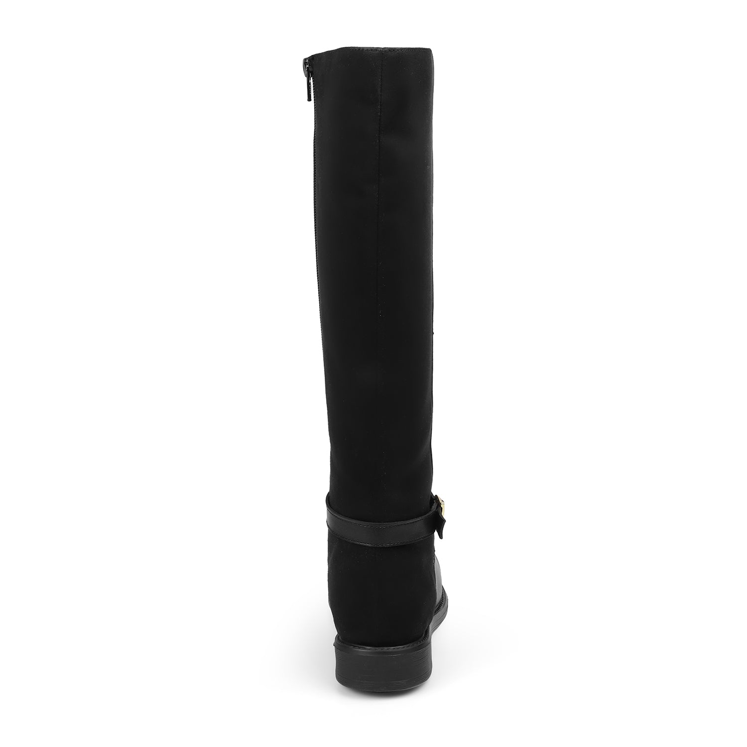 Tresmode Stick Black Women's Knee-length Boots