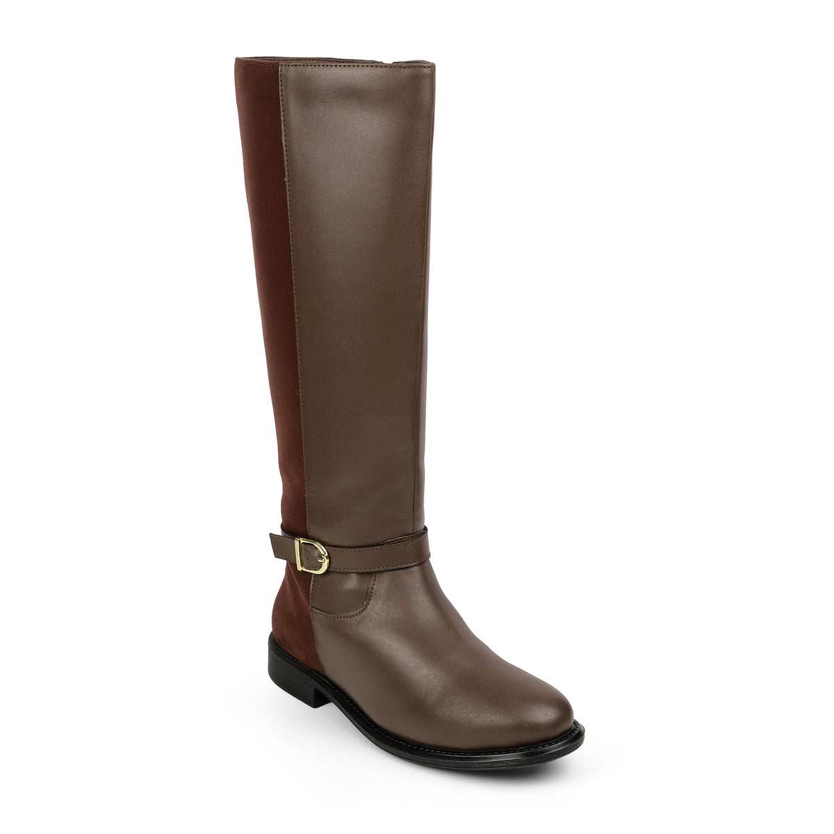 Tresmode Stick Brown Women's Knee-length Boots