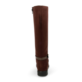 Tresmode Stick Brown Women's Knee-length Boots
