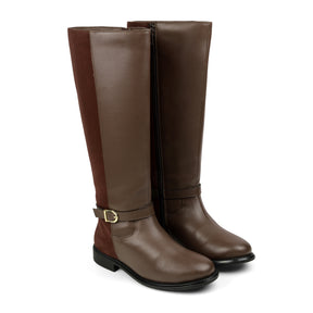 Tresmode Stick Brown Women's Knee-length Boots