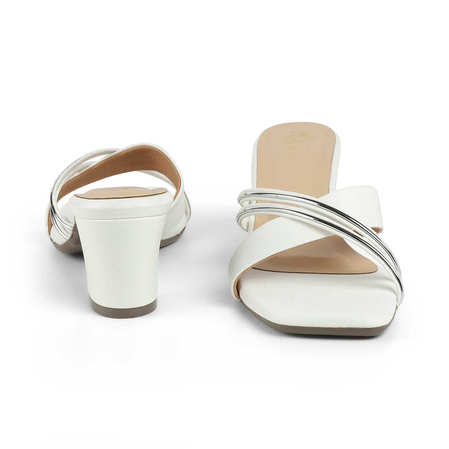 Women's Square Toe-shape Block Heel Sandals Tresmode