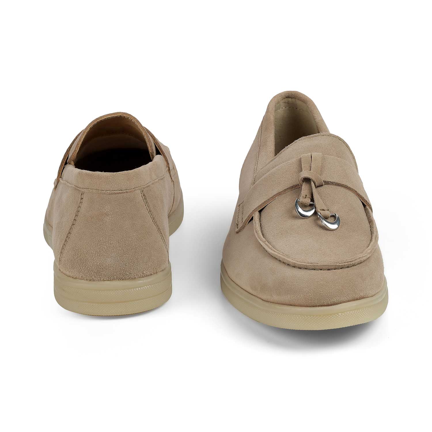 Women's Round Toe-shape Loafers Tresmode