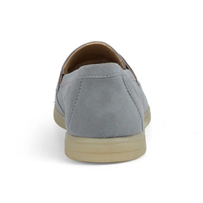 Women's Suede Leather Loafers Tresmode