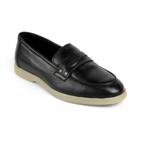 Tresmode Anshi Black Women's Casual Loafers