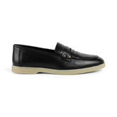 Tresmode Anshi Black Women's Casual Loafers
