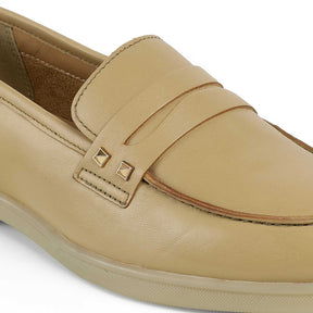 Tresmode Anshi Taupe Women's Casual Loafers