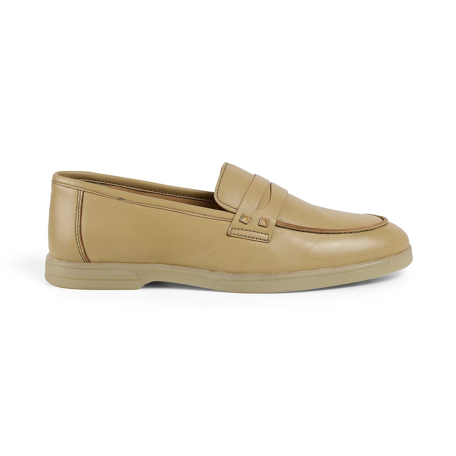 Tresmode Anshi Taupe Women's Casual Loafers