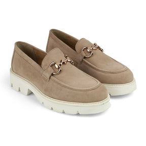 Women's TPR Sole Chunky Sole Loafers Tresmode