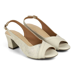 Women's TPR Sole Block Heel Sandals Tresmode