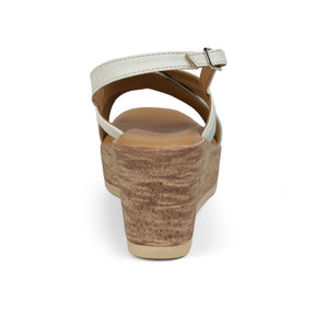 Tresmode Glam Blue Women's Dress Wedge Sandals