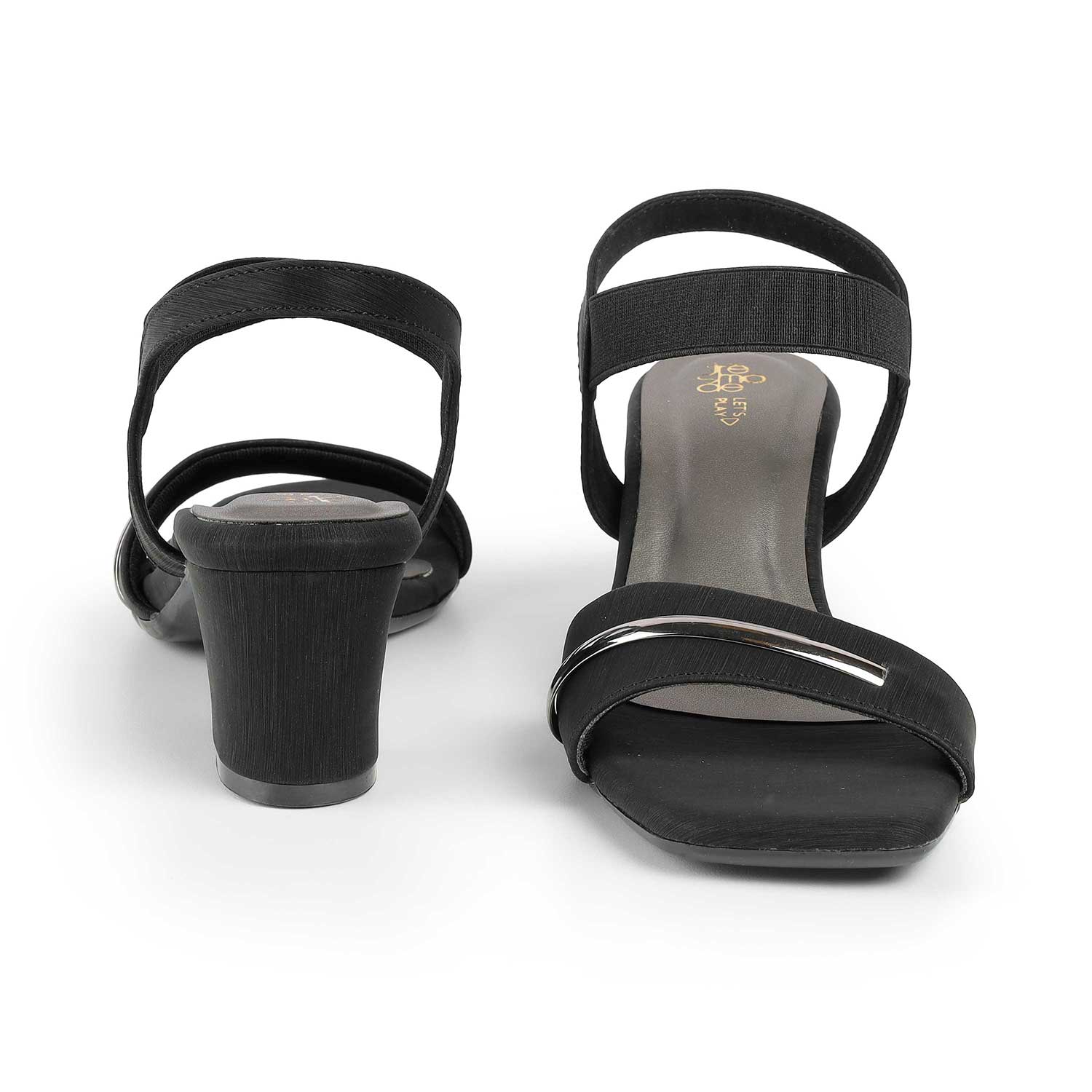 Women's Square Toe-shape Block Heel Sandals Tresmode