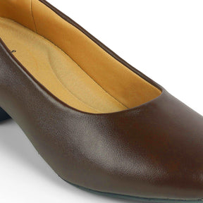 Tresmode Jul Brown Women's Dress Pumps
