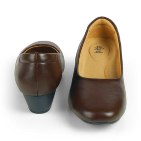 Tresmode Jul Brown Women's Dress Pumps