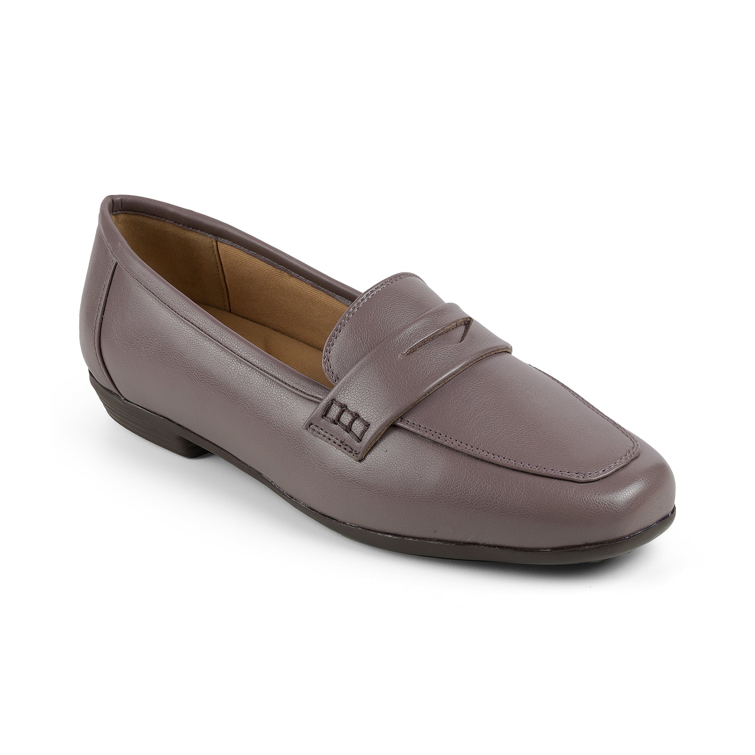 Women's Lilac Loafers Tresmode