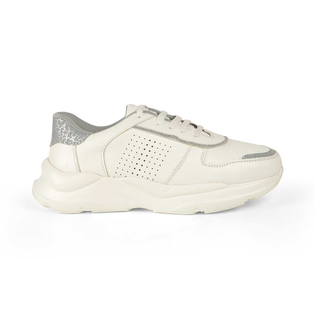 Tresmode Sanform Grey Women's Casual Platform Flats