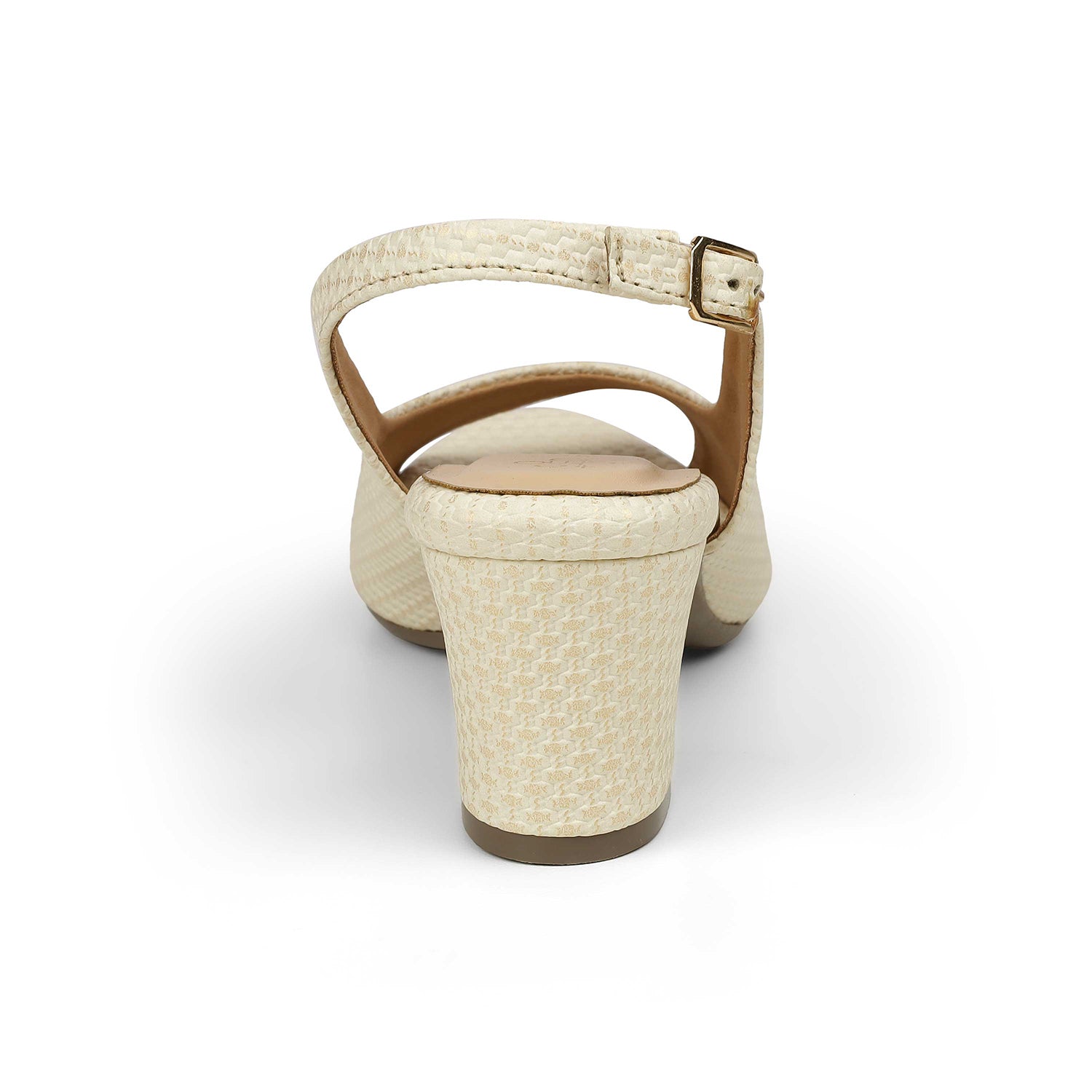 Tresmode Peep Beige Women's Dress Peep-toe Sandals
