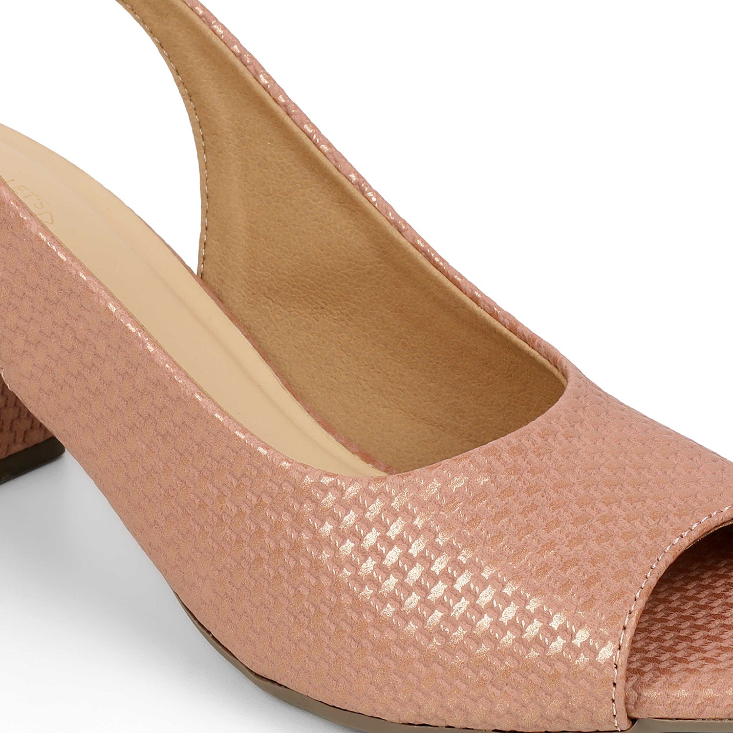 Tresmode Peep Pink Women's Dress Peep-toe Sandals
