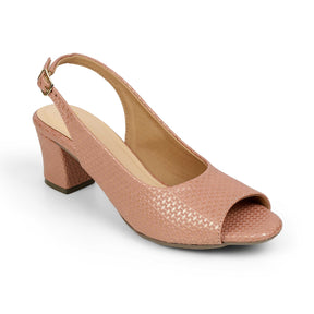 Tresmode Peep Pink Women's Dress Peep-toe Sandals