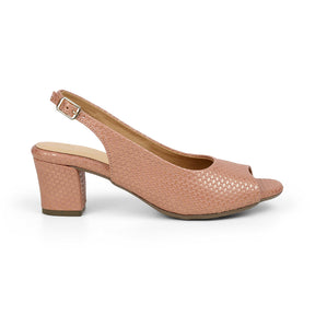 Tresmode Peep Pink Women's Dress Peep-toe Sandals