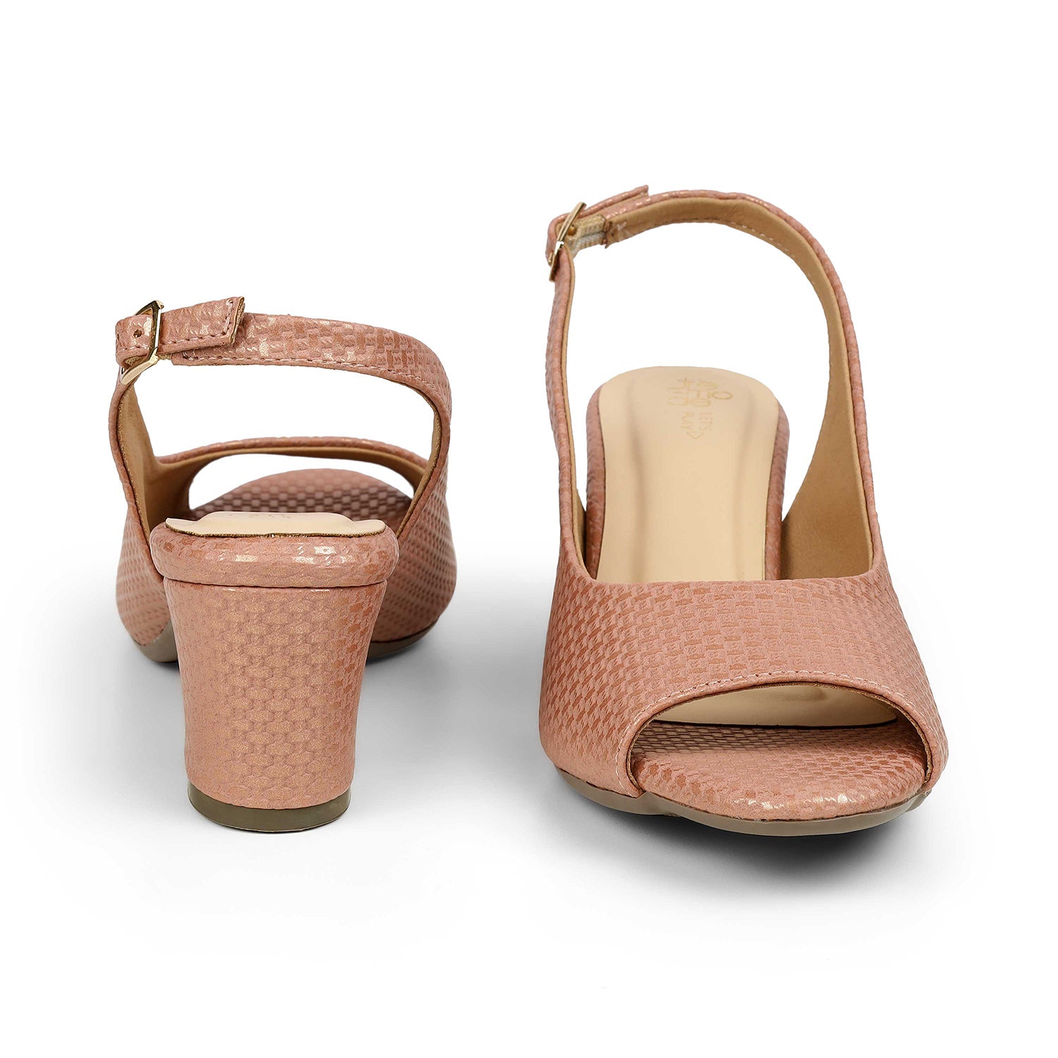 Tresmode Peep Pink Women's Dress Peep-toe Sandals