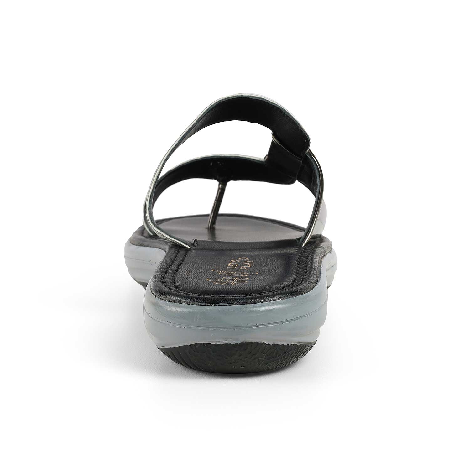 Tresmode Robila Pewter Women's Dress Platform Flats