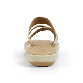 Tresmode Rofila Champagne Women's Dress Platform Flats