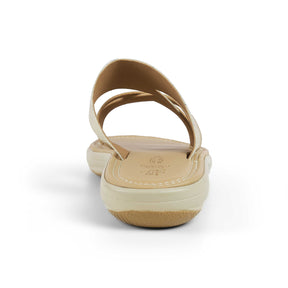 Tresmode Rofila Gold Women's Dress Platform Flats