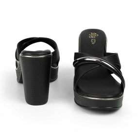 Women's Round Toe-shape Block Heel Sandals Tresmode