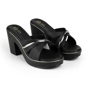 Women's TPR Sole Block Heel Sandals Tresmode