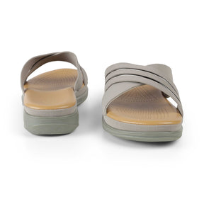 Tresmode Ballina Grey Women's Casual Small Wedge Sandals
