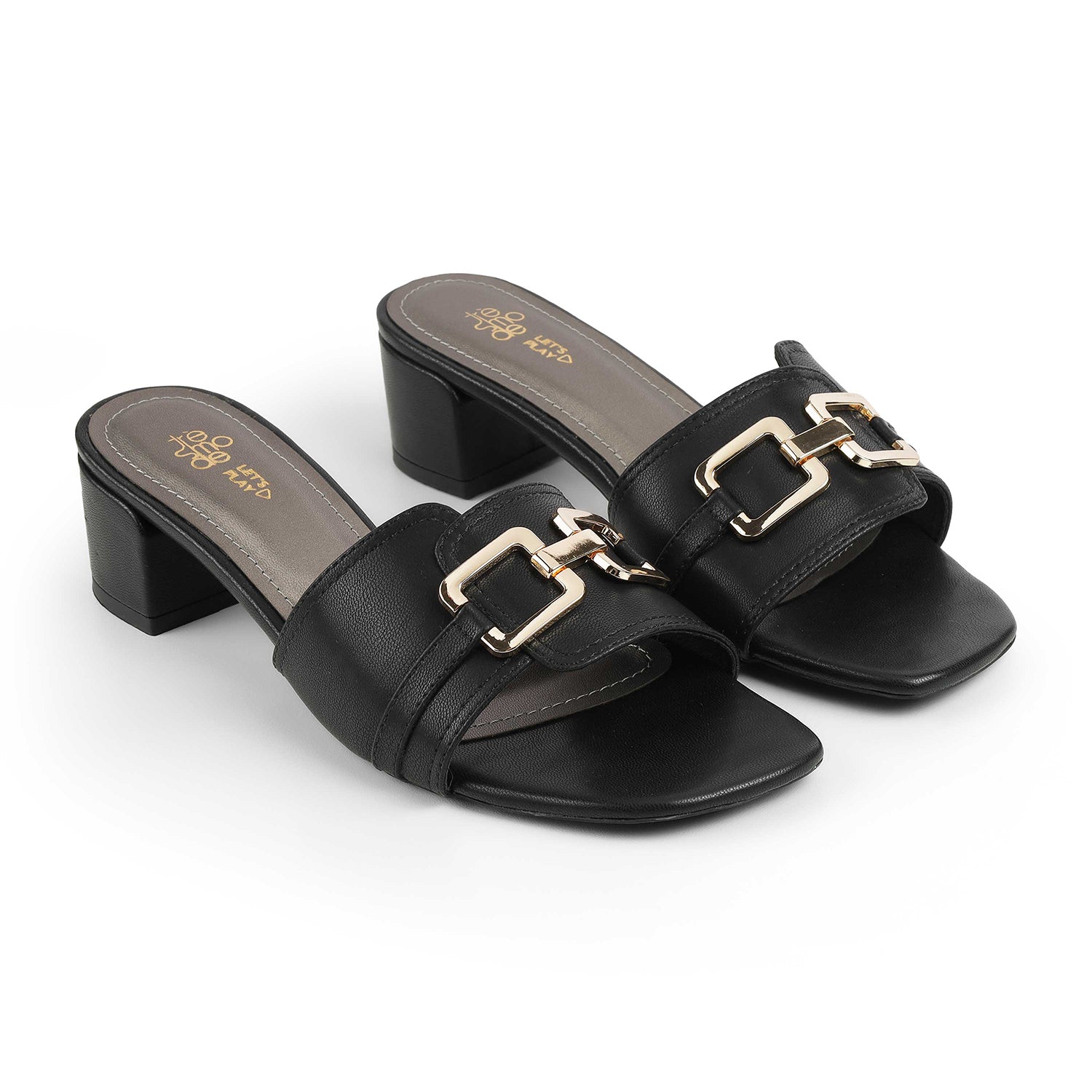 Women's TPR Sole Block Heel Sandals Tresmode