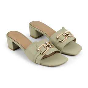 Women's TPR Sole Block Heel Sandals Tresmode